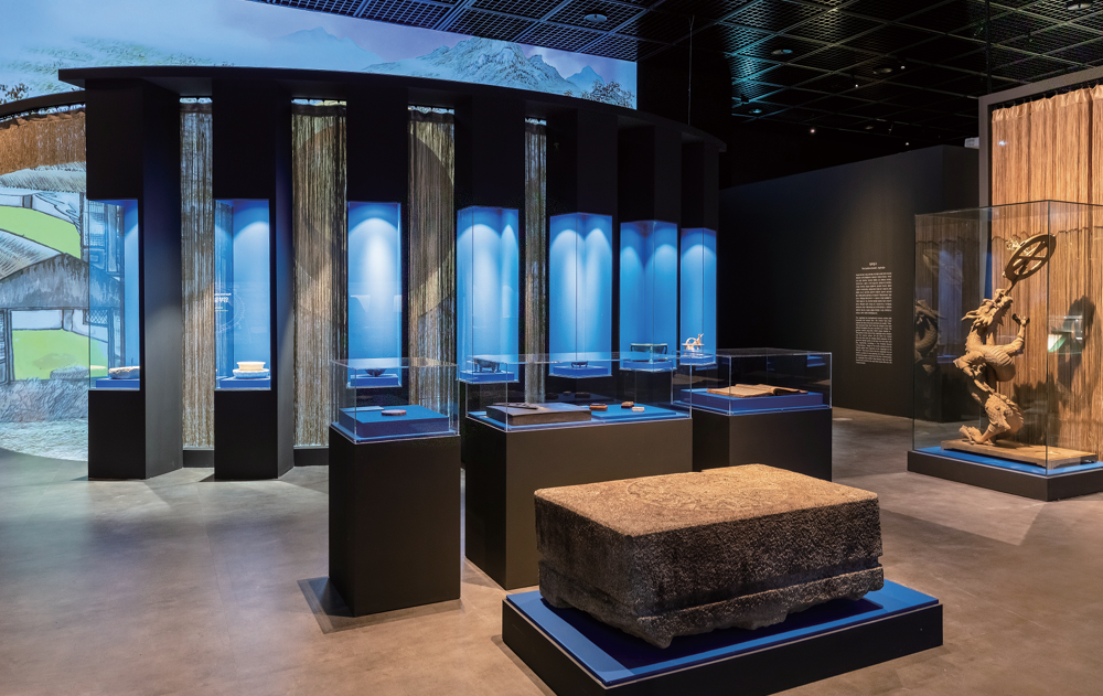 2025년 국립농업박물관 상반기 기획전시 2부 하늘에 물어보다 코너 장면