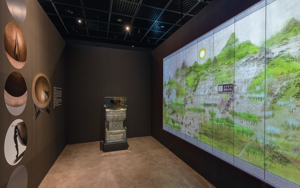 2025년 국립농업박물관 상반기 기획전시 국립농업박물관 소장자료 앙부일구 전시 장면